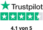 Trustpilot – 4.1 von 5